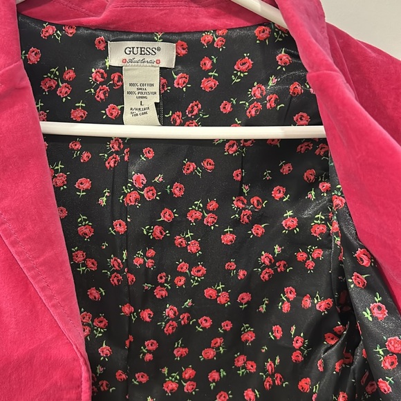 Guess NWT beautiful velvet blazer/jacket - Picture 5 of 5